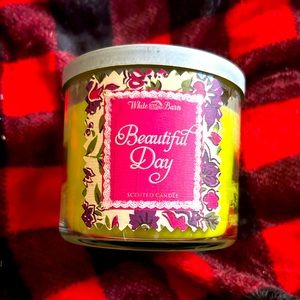 Beautiful Day 3 wick candle bath and body works